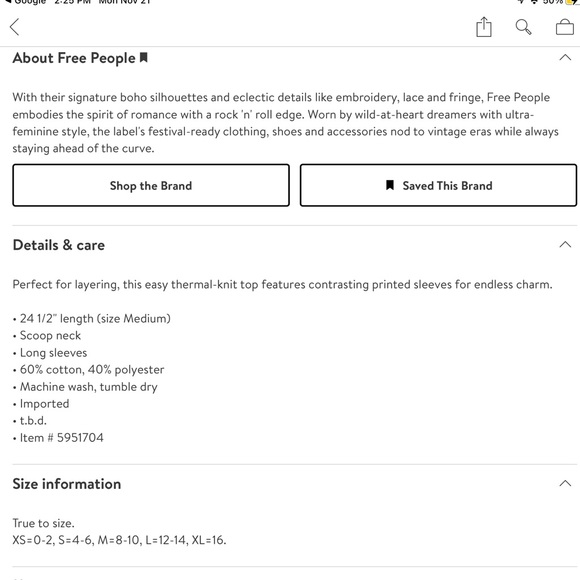 Multicolor Patchwork Long Sleeve Top - Picture 12 of 12
